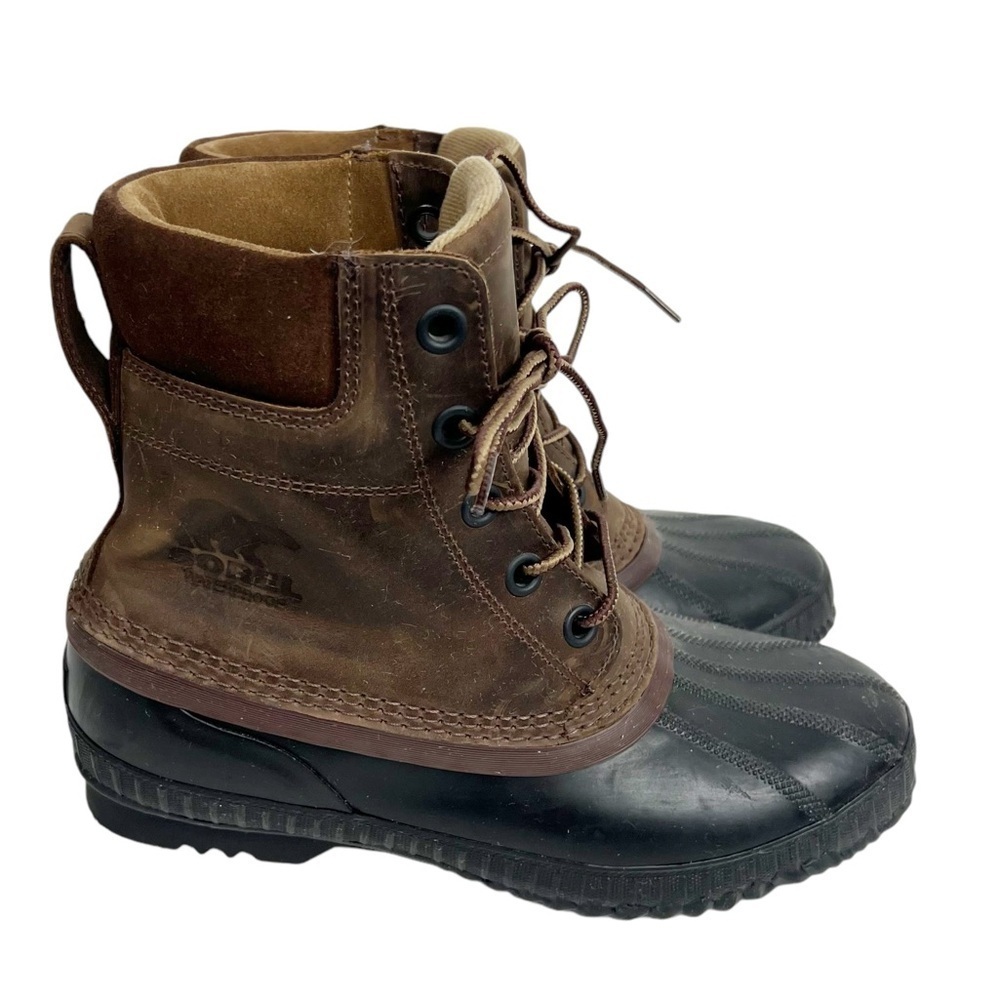 SOREL Cheyanne Men's Size 8 Waterproof Duck Boot With leather upper